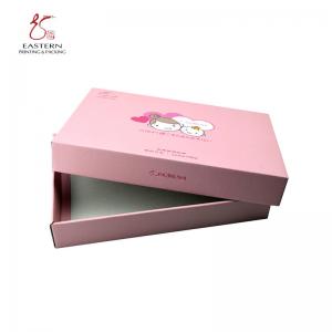 Quality Glossy Lamination E Flute Corrugated Cardboard Box With Lid wholesale