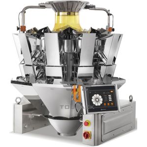 Grain Multihead Weigher Machine With 10'' Touch Screen Automation Packaging