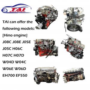 Quality J05C J08C J08CT J08E J08ET Used Japanese Engines Turbo Engine For Hino Truck wholesale