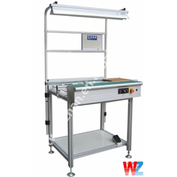 SMT 0.5m PCB Inspection Conveyor Speed Adjustable reflow oven pcb Conveyor