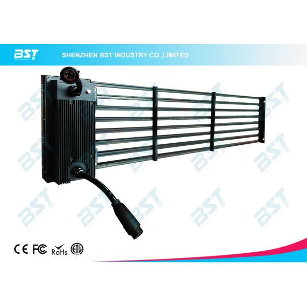 Transparent P31.25mm 1R1G1B LED mesh display with 7000nits , light weight