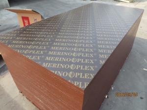 MERINOPLEX FILM FACED PLYWOOD, building construction plywood.form work.made in china.