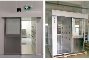 Quality Harmaceutical ISO Standard Cargo Cleanroom Air Shower With Customized Unique Style wholesale