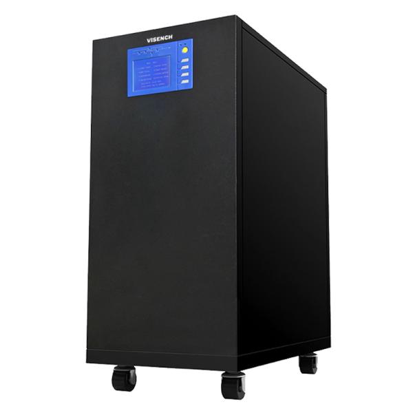 Visench High Frequency Pure Sine Wave 380Vac 3 Phase Online Industrial UPS 15Kva Uninterruptible Power Supply For Medical