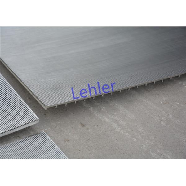 Slot V Wire Screen Flat Panel No Frame With Smooth Filtration Surface