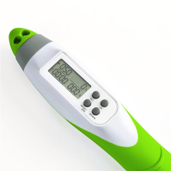 300cm Adjustable Weighted Jump Rope PVC Handles Adult Skipping Rope