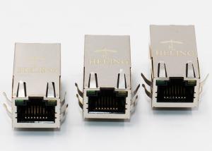 Splitters PCB PoE RJ45 Connector Single Port With 50 U Gold Plating Terminal