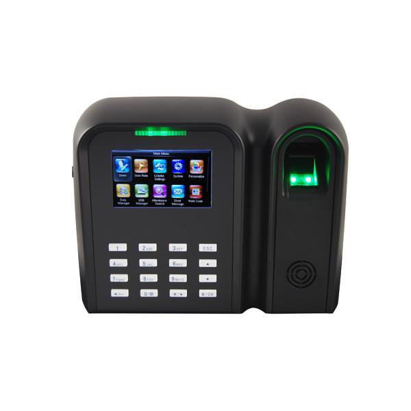 Cheap Biometric Time Recording System With SSR Fingerprint With Multi Language for sale