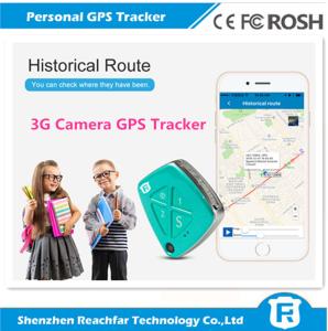 China newly released 3G gps tracker with fall alarm camera sos panic call and free app web platform real time tracking on sale