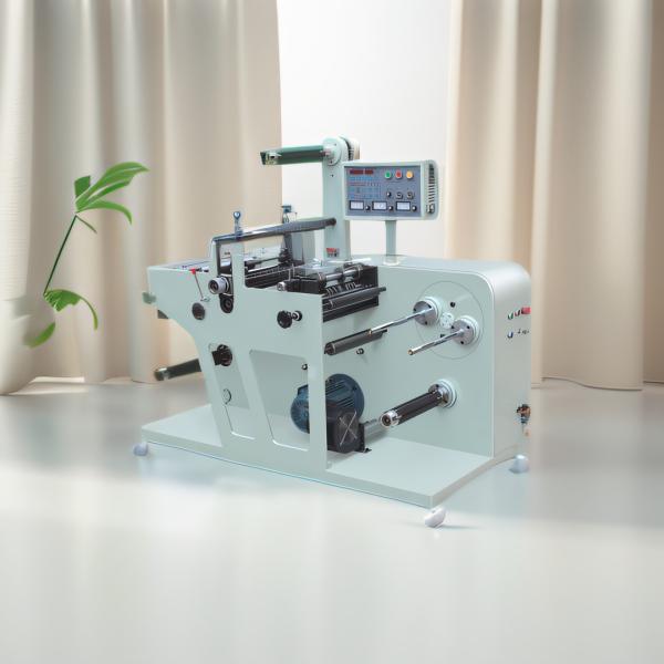 CUSTOMIZED COLOR ROLL TO ROLL PLAIN ROTARY DIE CUTTING MACHINE WITH CONVEYER BELT SYSTEM BLANK LABLE DIECUTTER, ROTARY