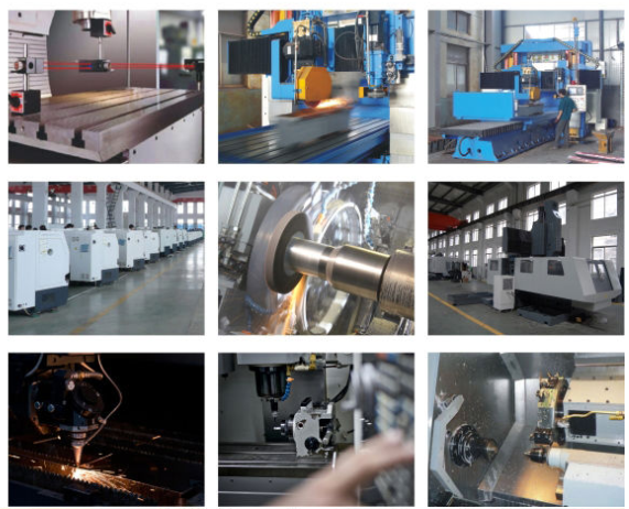 FL550 Flat Bed CNC Lathe Linear Guideway Manual chuck 12"