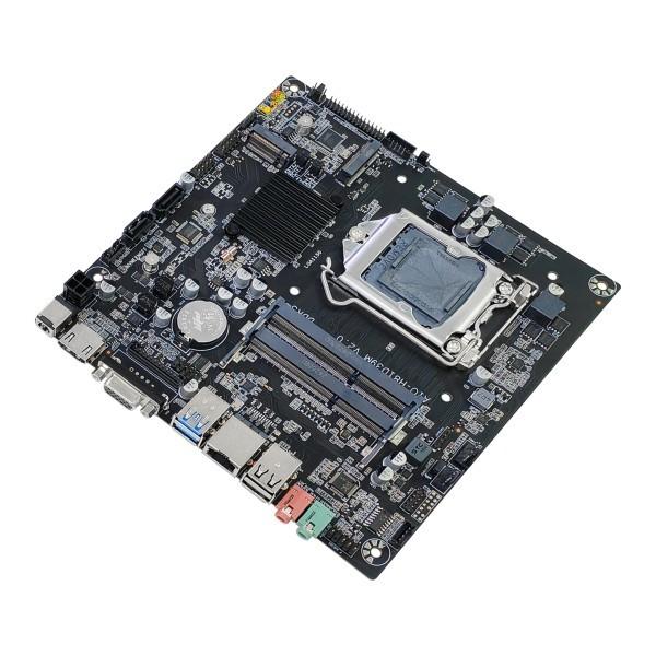 Cheap Thin Mini Itx H81 Motherboard LGA 1150CPU DDR3 Mini Host HTPC Advertising Machine Motherboard for sale