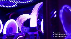 Quality RGB Electrical Cooling Fan 6Pin Interface Fan Cooler With Controller Remo PC Computer Case With RGB LED Lights wholesale