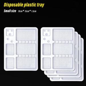 Quality Wholesale Autoclavable Dental Divided Instrument Plastic Tray Dental Disposable Plastic Instrument Tray wholesale