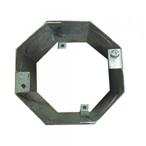 Quality Prefabrication Junction Box Extension Ring Thickness 1.60mm With Fixing Screw wholesale