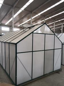China 5cm Garden Machine Tools Spire Garden Aluminum Frame Solar Green House on sale