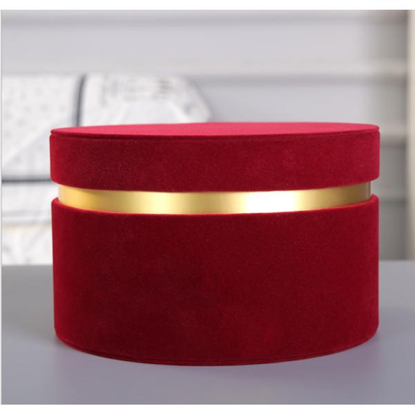 Customer's Logo Gold Foil Logo Gift Bouquet Packaging with Pantone Colors and Lid