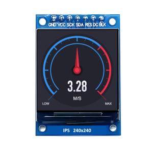 Quality 1.3&quot; 1.33 Inch TFT LCD Display 240x240 Pixels SPI Serial Peripheral Interface Driver wholesale