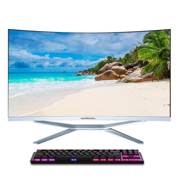 Curved 27 Inch All In One Pc with Intel Core I5 Processor and Included Mouse
