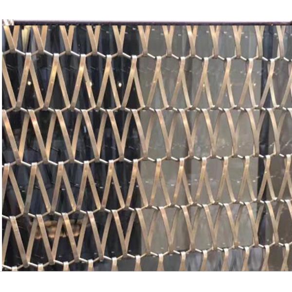 Flexible Stainless Steel Decorative Wire Mesh Aluminium Wire