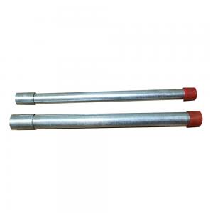 China Hot Dip Glavanized Gi Conduit Pipe BS4568 Certificate 1.80MM Thickness on sale