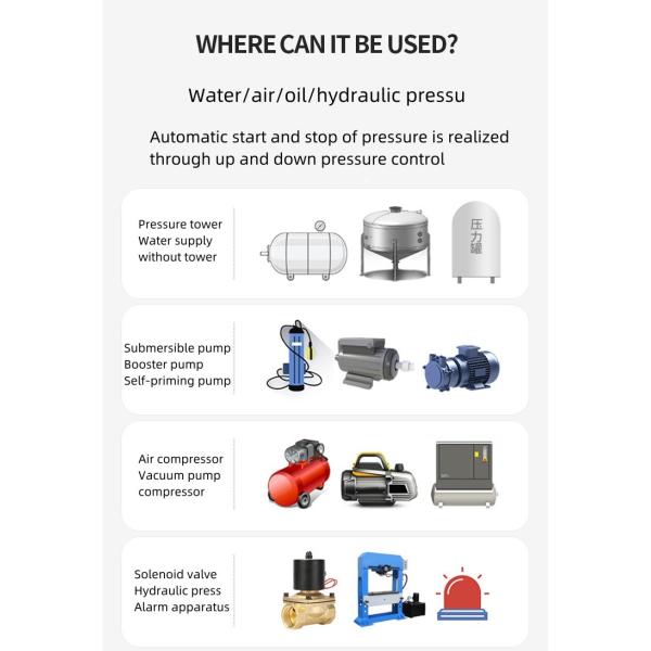 Y810 Digital Differential Pressure Gauge 2 Seconds Response Time