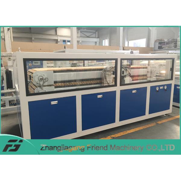 Stable Running Wood Plastic Composite Production Line 8~20mm Thickness
