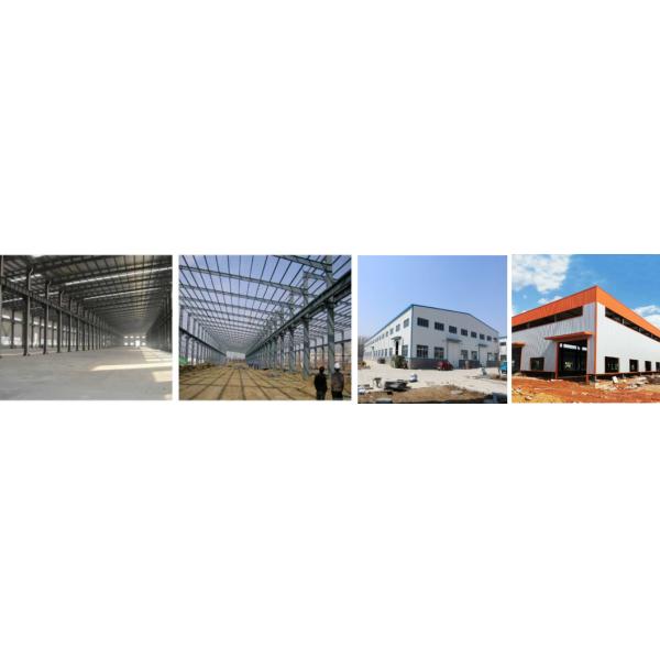 Lightweight Prefabricated Steel Structure Workshop with Corrosion Resistance