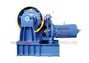 Quality Passenger Lift Parts /  Geared Traction Machine With Gear Motor Energy - Efficient Roping 1:1 wholesale