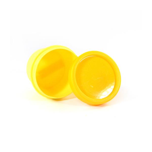 Empty PP Colorful Plastic Face Mask Jar 50g 100g 200g For Skincare Cream Packaging