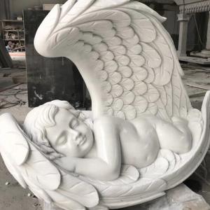 China Custom White Marble Sculpture Indoor And Outdoor Decoration on sale