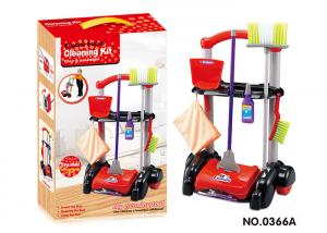 Quality Cleaning Kit Trolley W / Working Vacuum Children