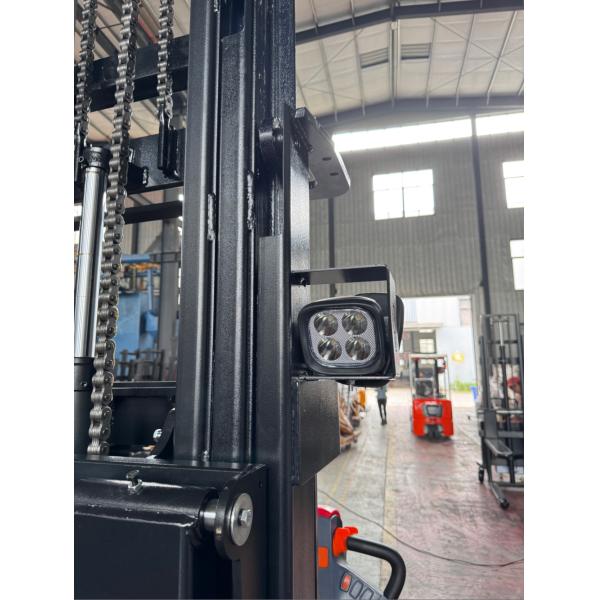 Capacity 1.5t Height-adjustable Professional Electric Material Handler, Electric Walkie Stacker for Workshop Efficiency