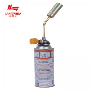 Quality Outdoor Camping Butane Gas Torch Gun Manual Ignition Zinc Alloy wholesale