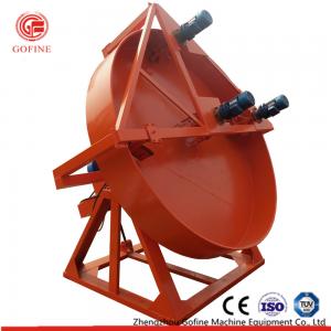 China 2-6mm Granules Organic Fertilizer Disc Pelletizer / Wet Way Pan Granulator Machine on sale