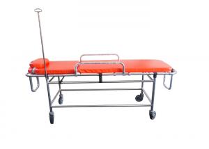 China Medical Equipment MRI Movable Non Magnetic Ambulance Stretcher Trolley on sale