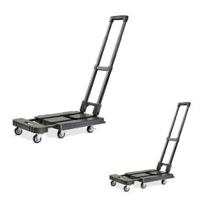 China Combinable Folding Platform Trolley 100kg , Small Portable Trolley Cart Six Wheels Wholesales on sale