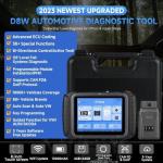 2025 XTOOL D8W WIFI OBD2 Scanner Car Diagnostic Tool With ECU Coding Active Test