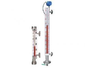 China UFZ-52 Magnetic Turning Panel Liquid Level Meters, Magnetic Level Gauges with transmitter on sale