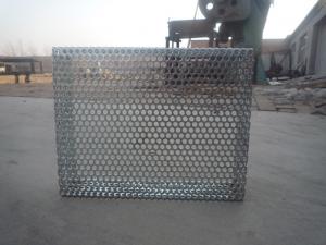 Quality White Color Perforated Metal Sheet With Round Holes Pattern Easy Installation wholesale
