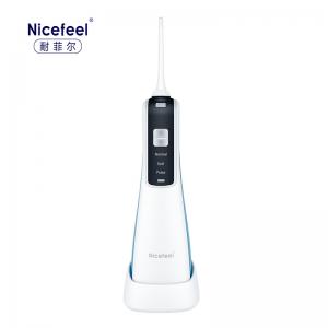 China Wireless Charging 170ml Nicefeel Water Flosser Portable Oral Irrigator on sale