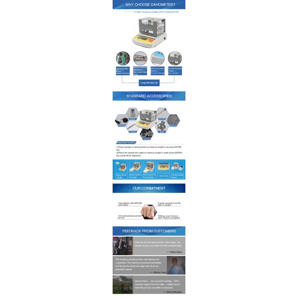 DahoMeter Digital Electronic Gold Measurer Gold Coin Tester Gold Testing Equipment