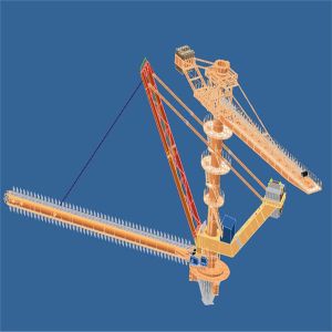Heavy Duty Stacking And Reclaiming System For Circular Stockyard