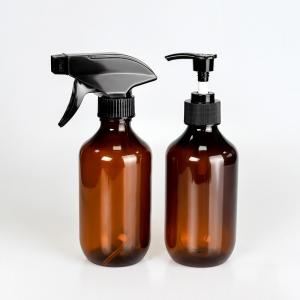 China Screen Printing Shampoo Body Wash Bottles 300ml 360ml Capacity on sale