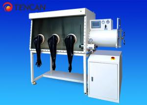 Quality 8 Ports 1900x1200x930mm Inert Gas Glove Box Double Sides 1PPM Water Content wholesale