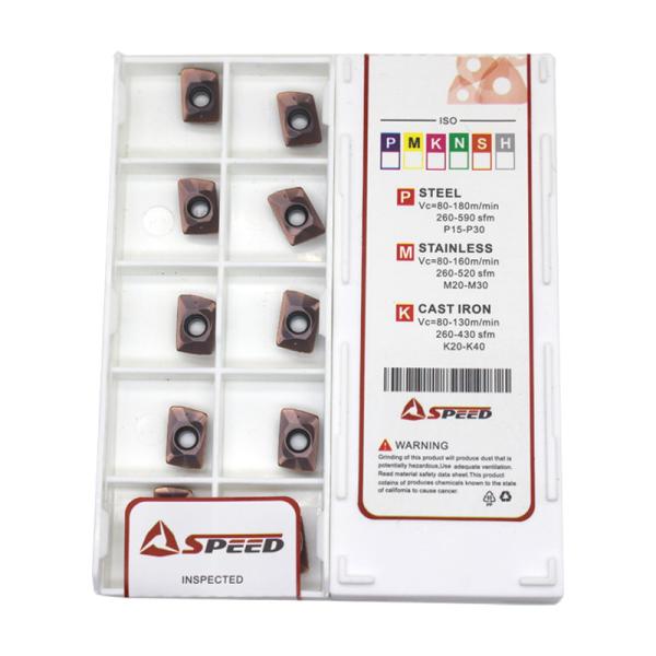 Tungsten Cnc Carbide Inserts , Cemented Carbide Turning Inserts XOMX120408