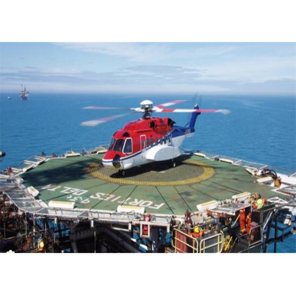 SS304 Diamond Hole Shape Woven Helideck Safety Net for delideck