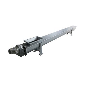 China Shaftless U Shaped SS Cement Screw Conveyor For Animal Feed Pulverized Coal Lime on sale