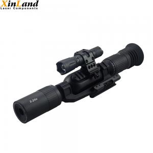 Quality 3-24X Hunted Mounting Rifle Scope Gun With 850nm Laser Flashlight wholesale