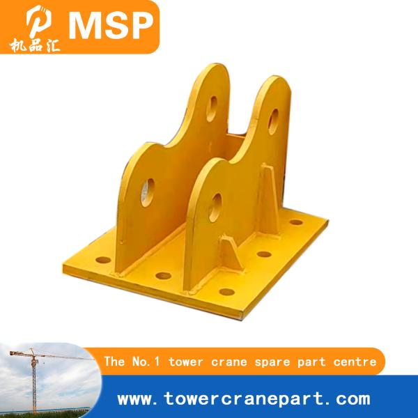 Embedded Slabs For Tower Cranes Attached To Walls- High-Capacity Engine Shop Crane Accessory For Heavy Lifting